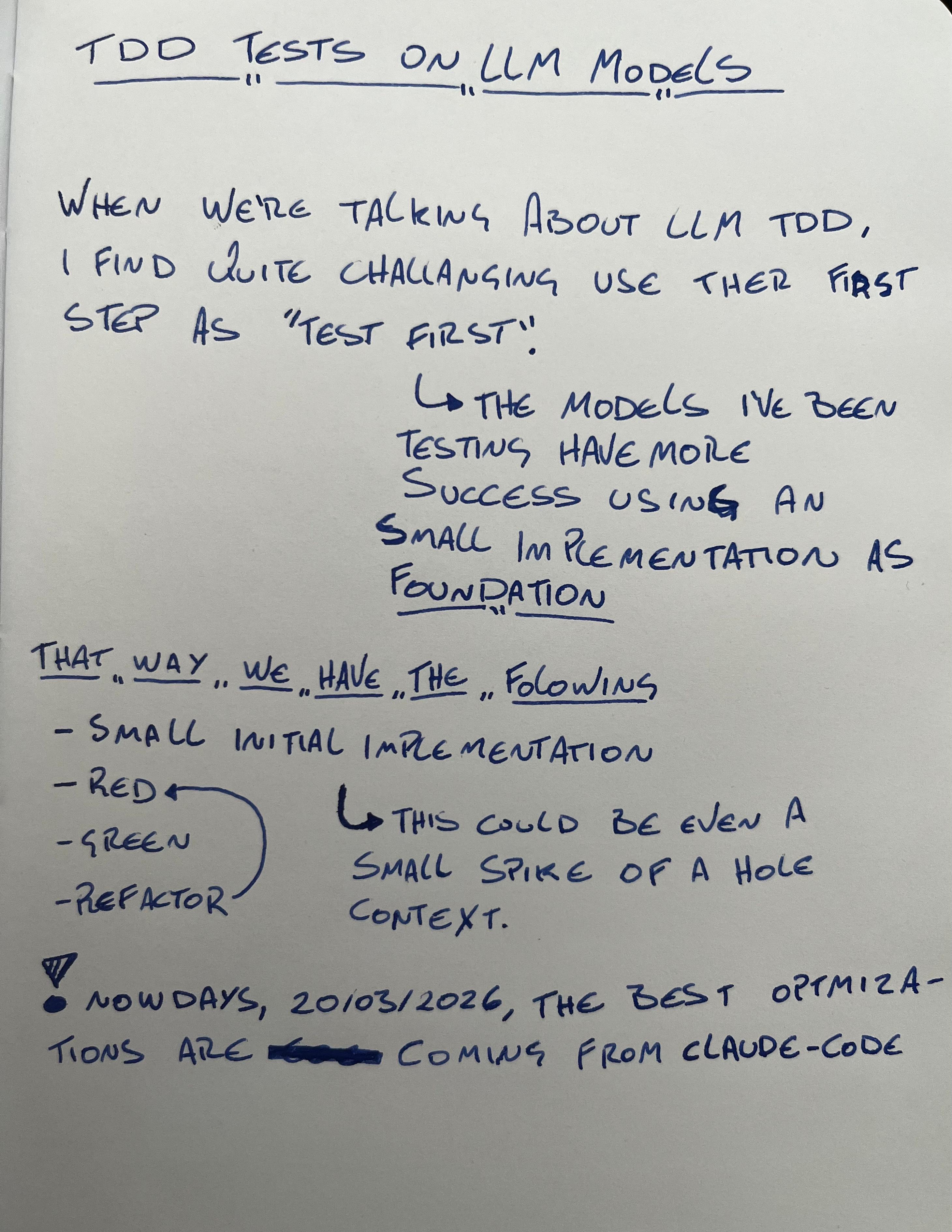 handwriten annotation tdd and llm's
